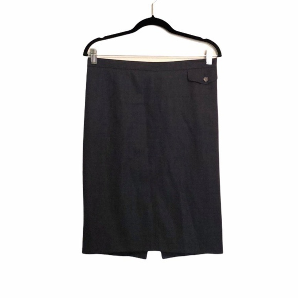 BCBGMAXAZRIA Blue Pencil Skirt